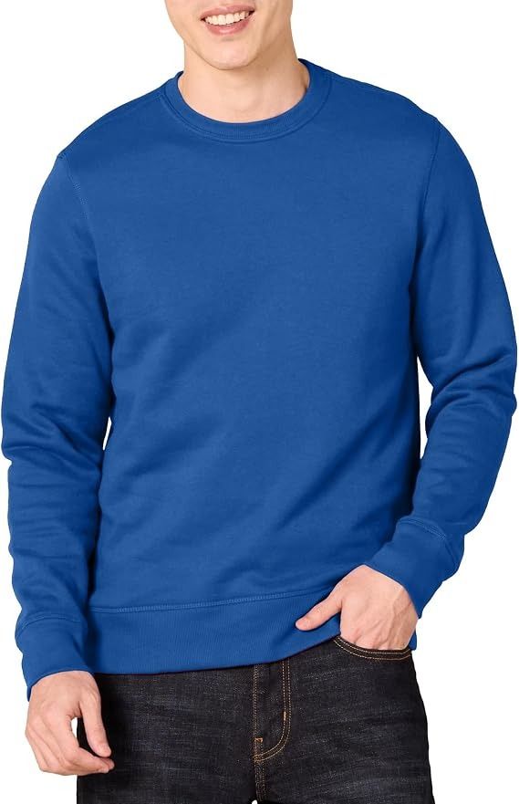 Immagine di Blue Crewneck Sweatshirt 1